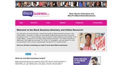 Desktop Screenshot of blackbusiness.org
