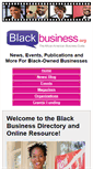Mobile Screenshot of blackbusiness.org